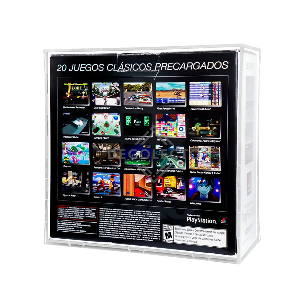 Protector para Playstation® Classic Mini (Caja Consola) Case Acrílico