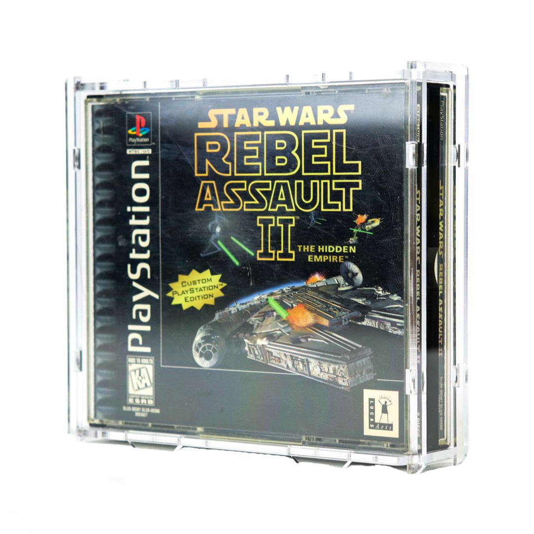 Protector para PlayStation® 1 (Dual)-acrilico-exhibidor-caja-case-Decolecto