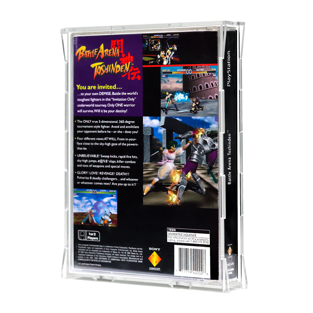 Protector para PlayStation® 1 (Long Box)-acrilico-exhibidor-caja-case-Decolecto