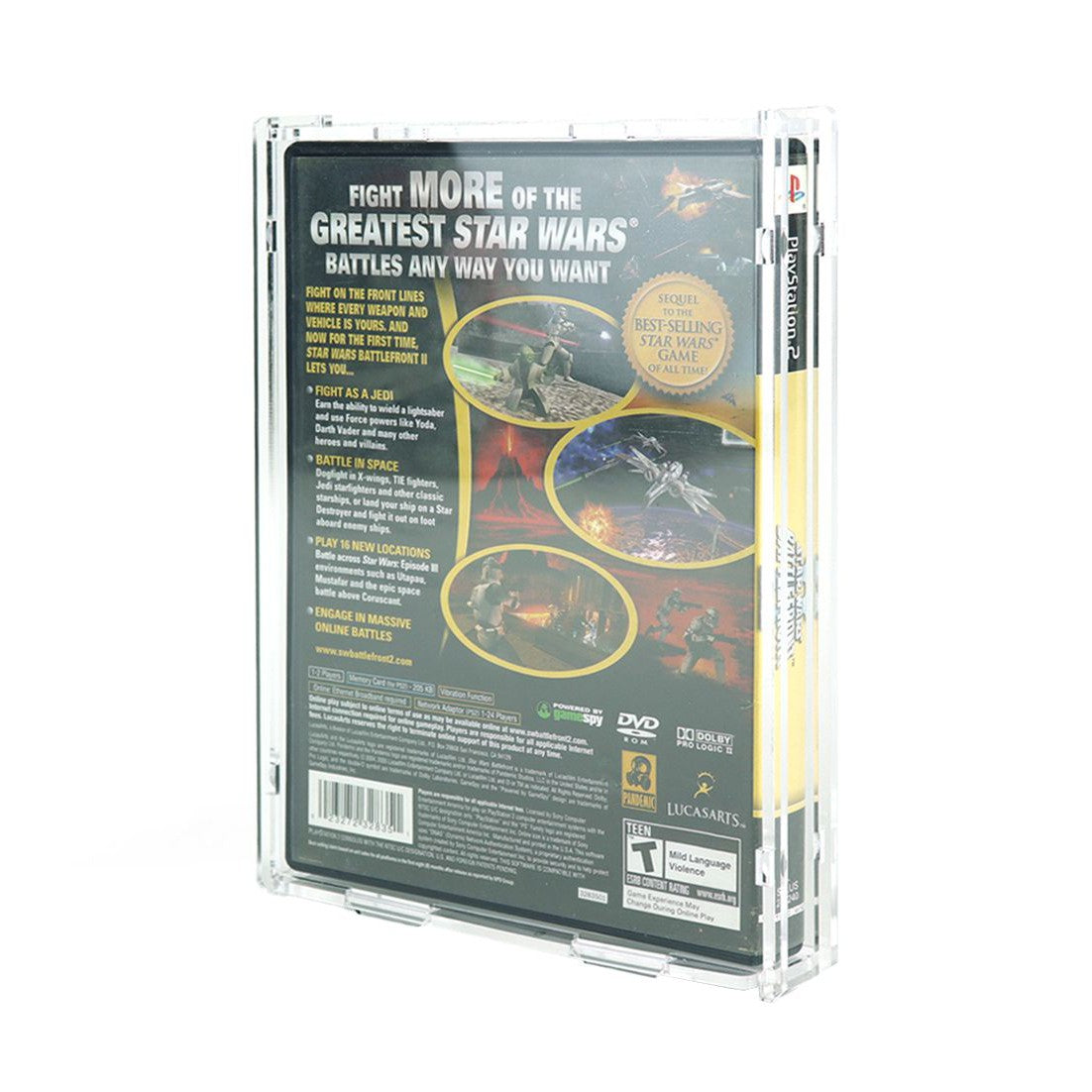 Protector para PlayStation® 2-acrilico-exhibidor-caja-case-Decolecto