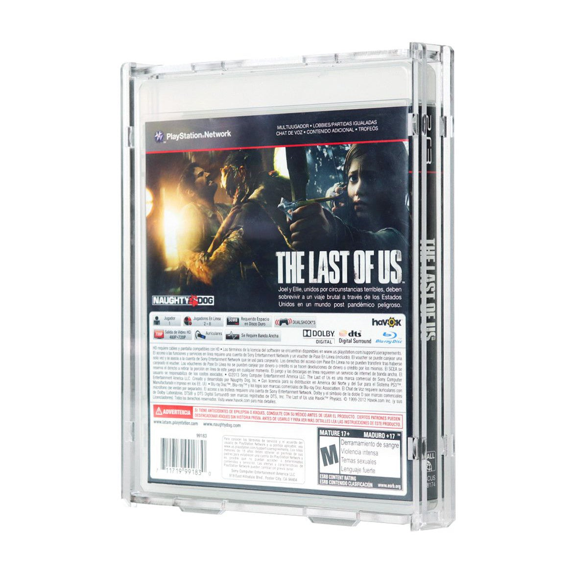 Protector para PlayStation® 3-acrilico-exhibidor-caja-case-Decolecto
