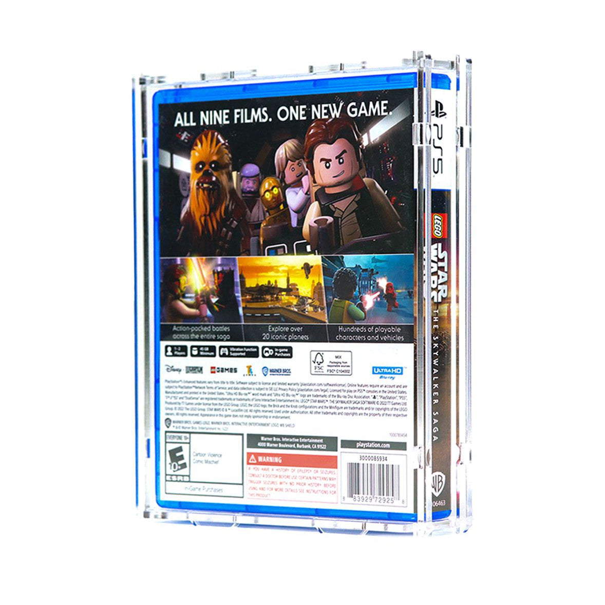 Protector para PlayStation® 5-acrilico-exhibidor-caja-case-Decolecto