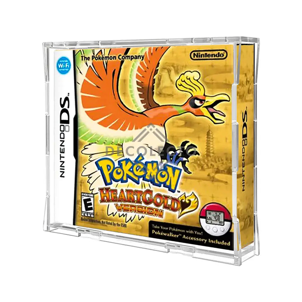 Protector Acrílico UV para Caja de Juego de Pokémon™ HeartGold / SoulSilver NTSC