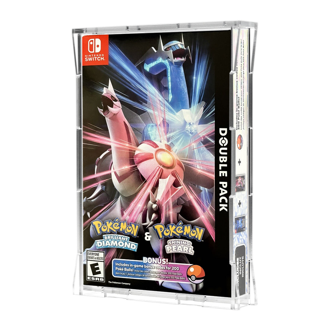 Protector para Pokémon™ Diamond / Pearl Double Pack-acrilico-exhibidor-caja-case-Decolecto