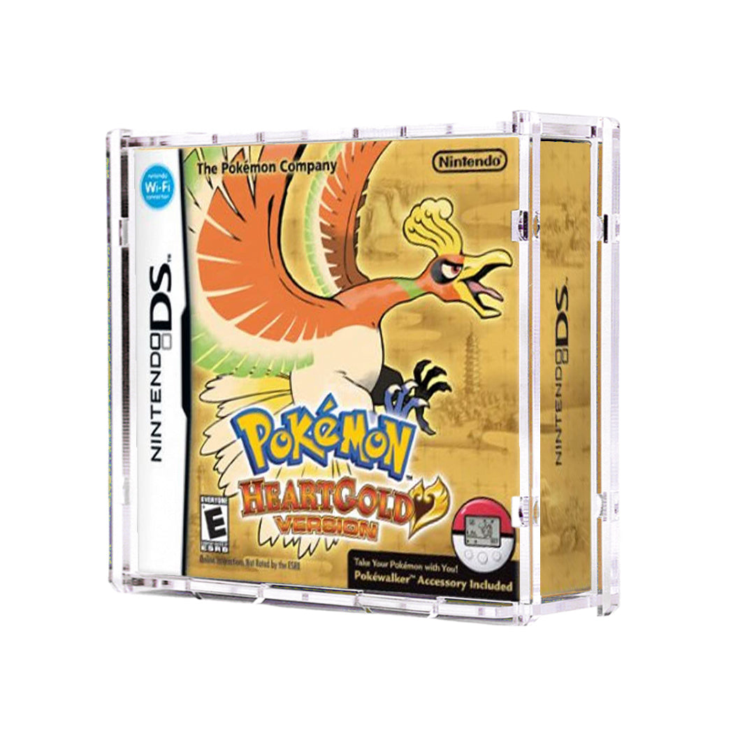 Protector para Pokémon™ HeartGold / SoulSilver NTSC-acrilico-exhibidor-caja-case-Decolecto