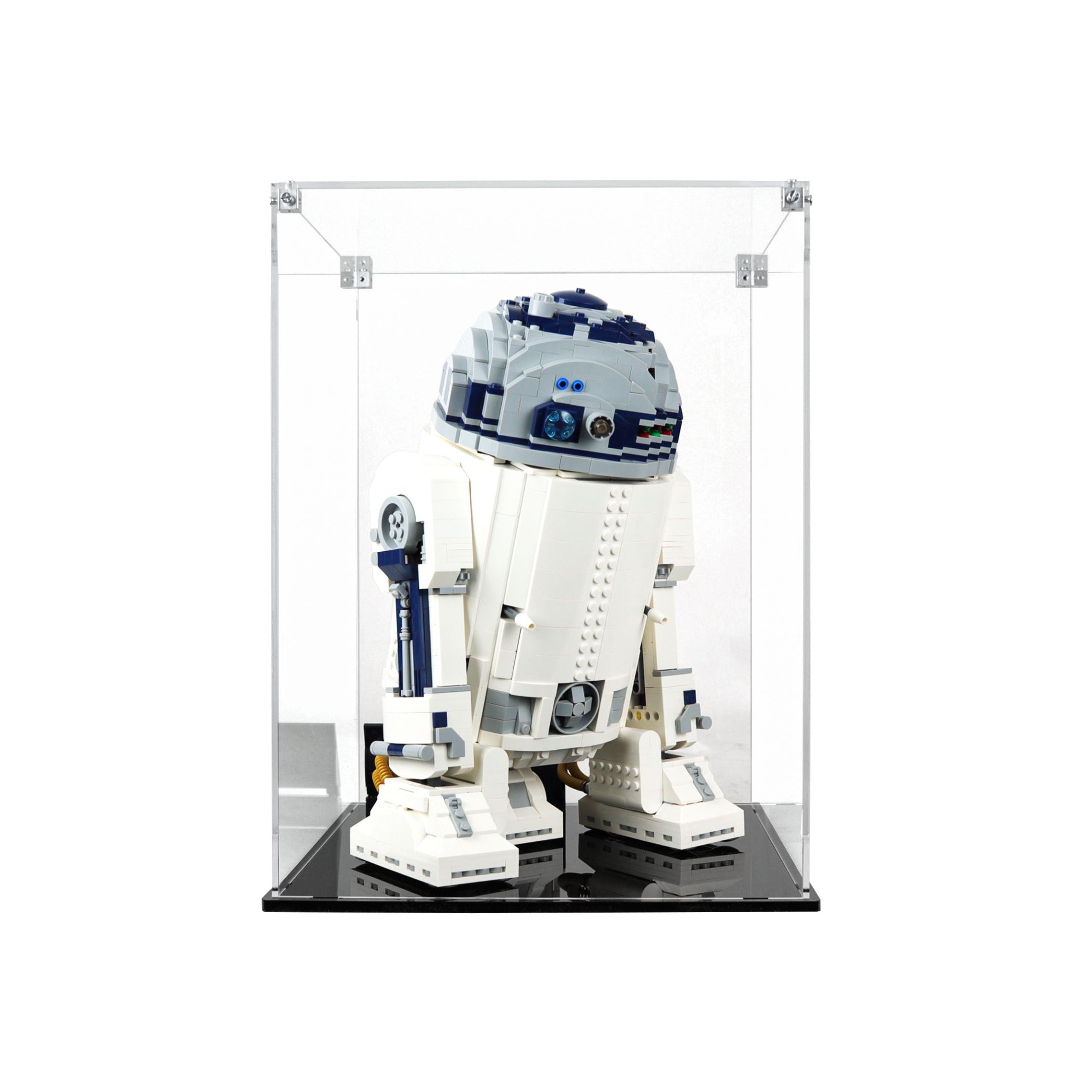 Protector para R2-D2 (75308)-acrilico-exhibidor-caja-case-Decolecto