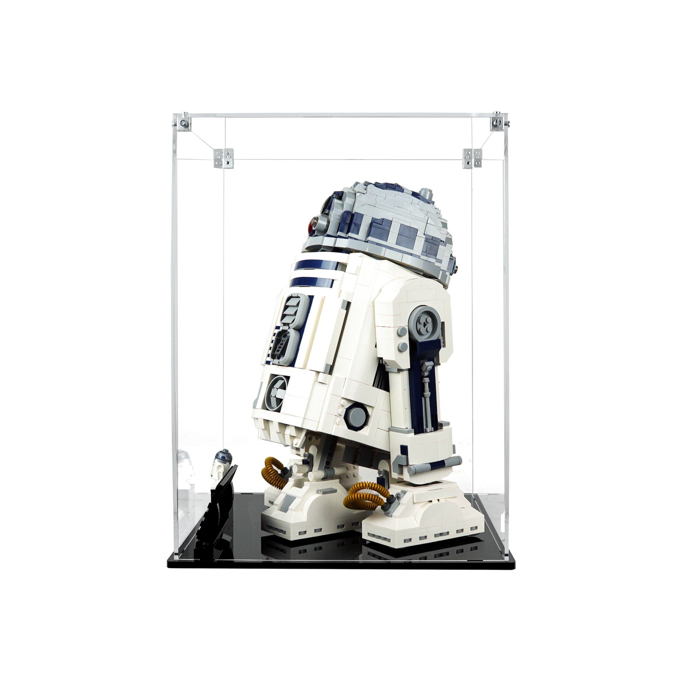 Protector para R2-D2 (75308)-acrilico-exhibidor-caja-case-Decolecto