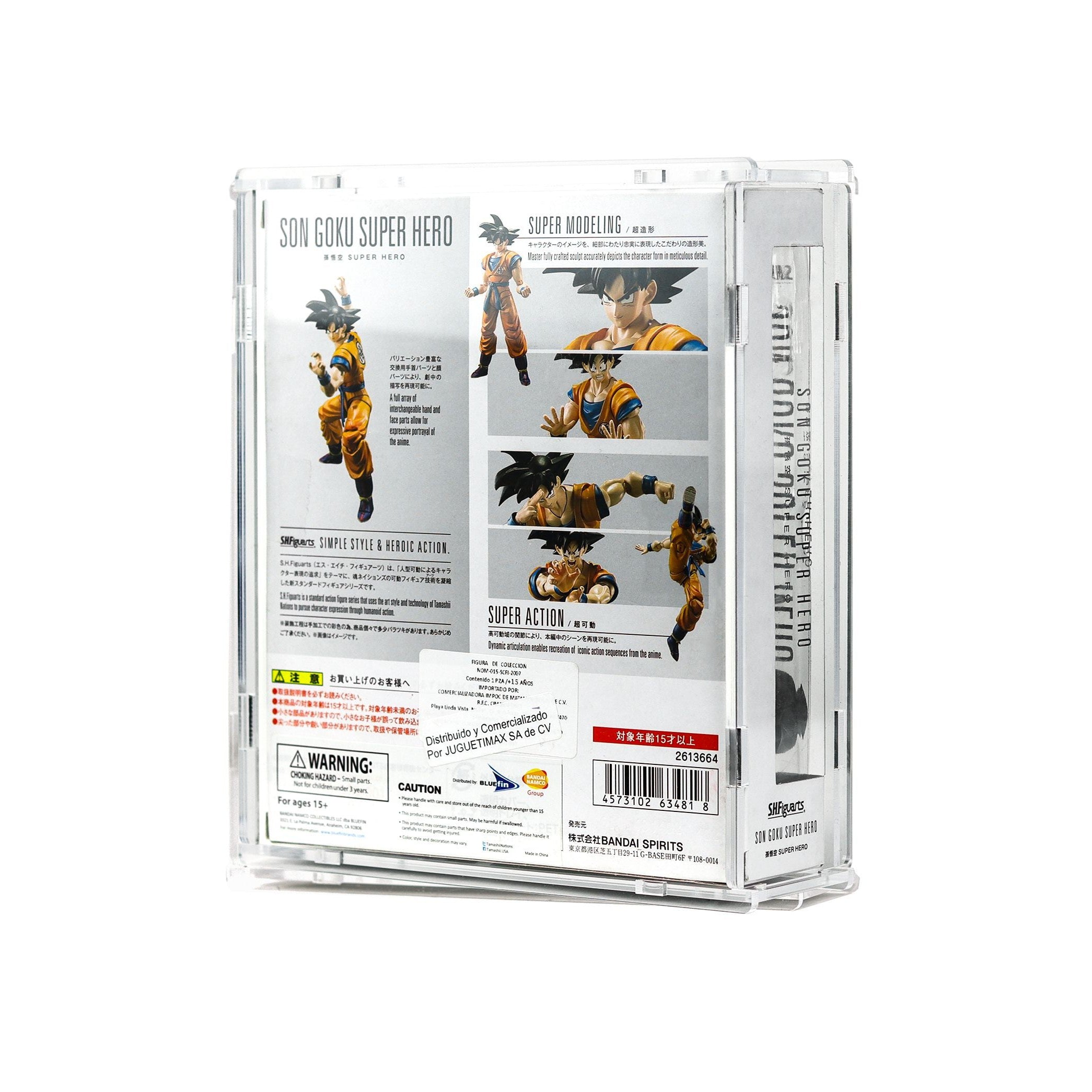 Protector para S.H. Figuarts®-acrilico-exhibidor-caja-case-Decolecto