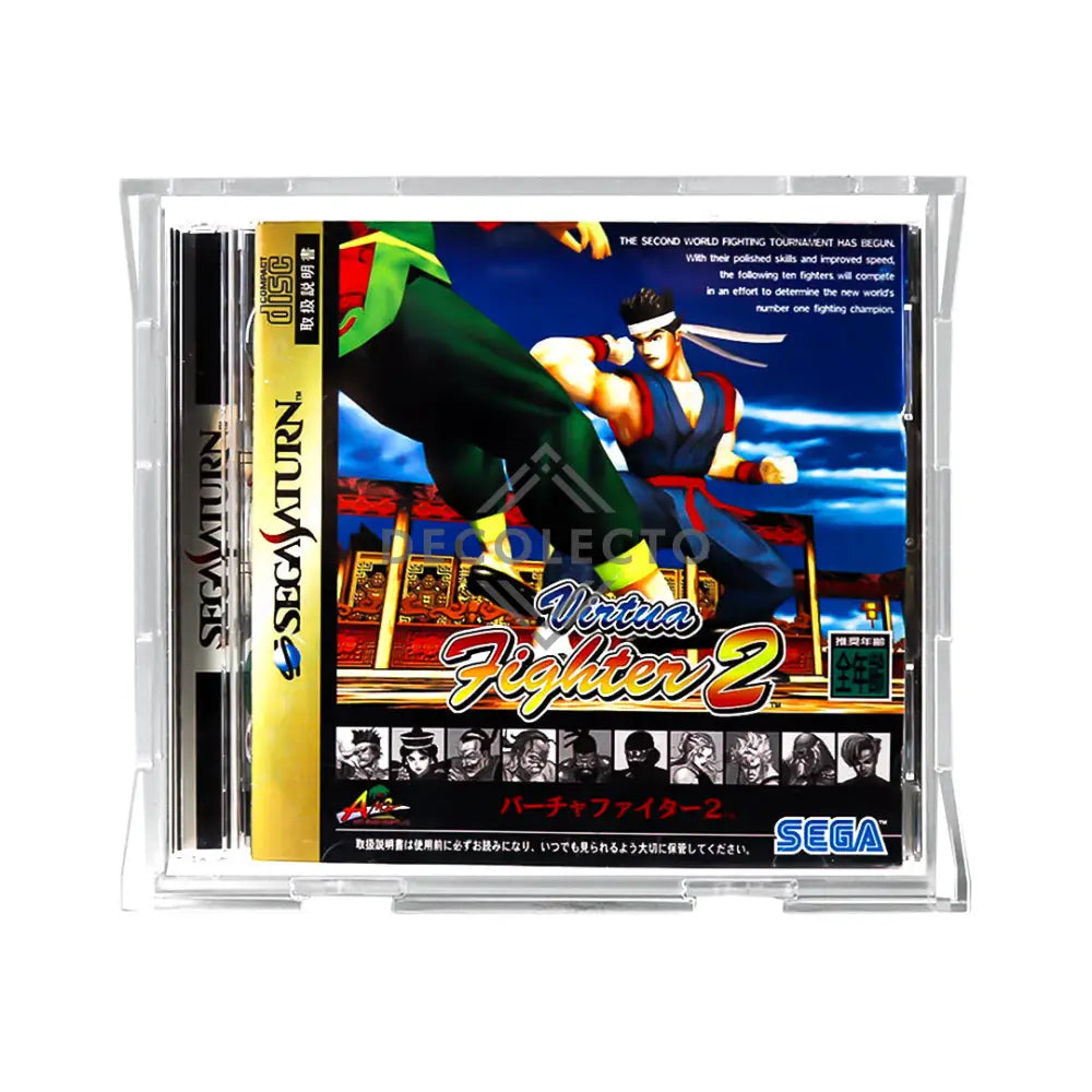 Protector para Sega® Saturn™-acrilico-exhibidor-caja-case-Decolecto