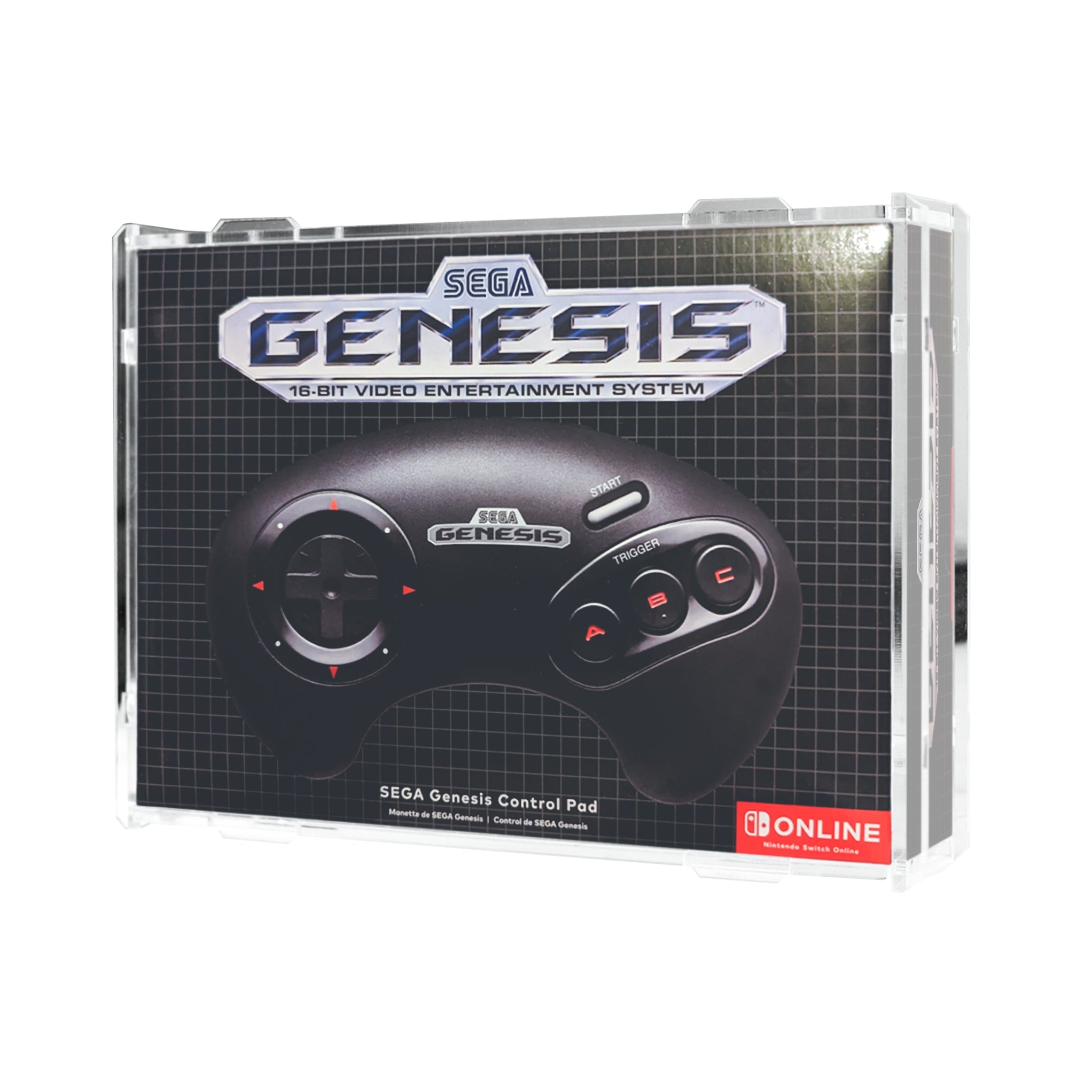 Protector para Sega® Genesis™ Controller (Switch™ Online)-acrilico-exhibidor-caja-case-Decolecto