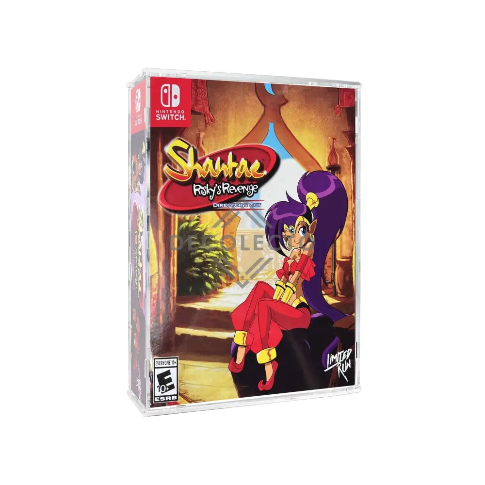 Protector para Shantae™ Risky's Revenge Collectors - Limited Run-acrilico-exhibidor-caja-case-Decolecto