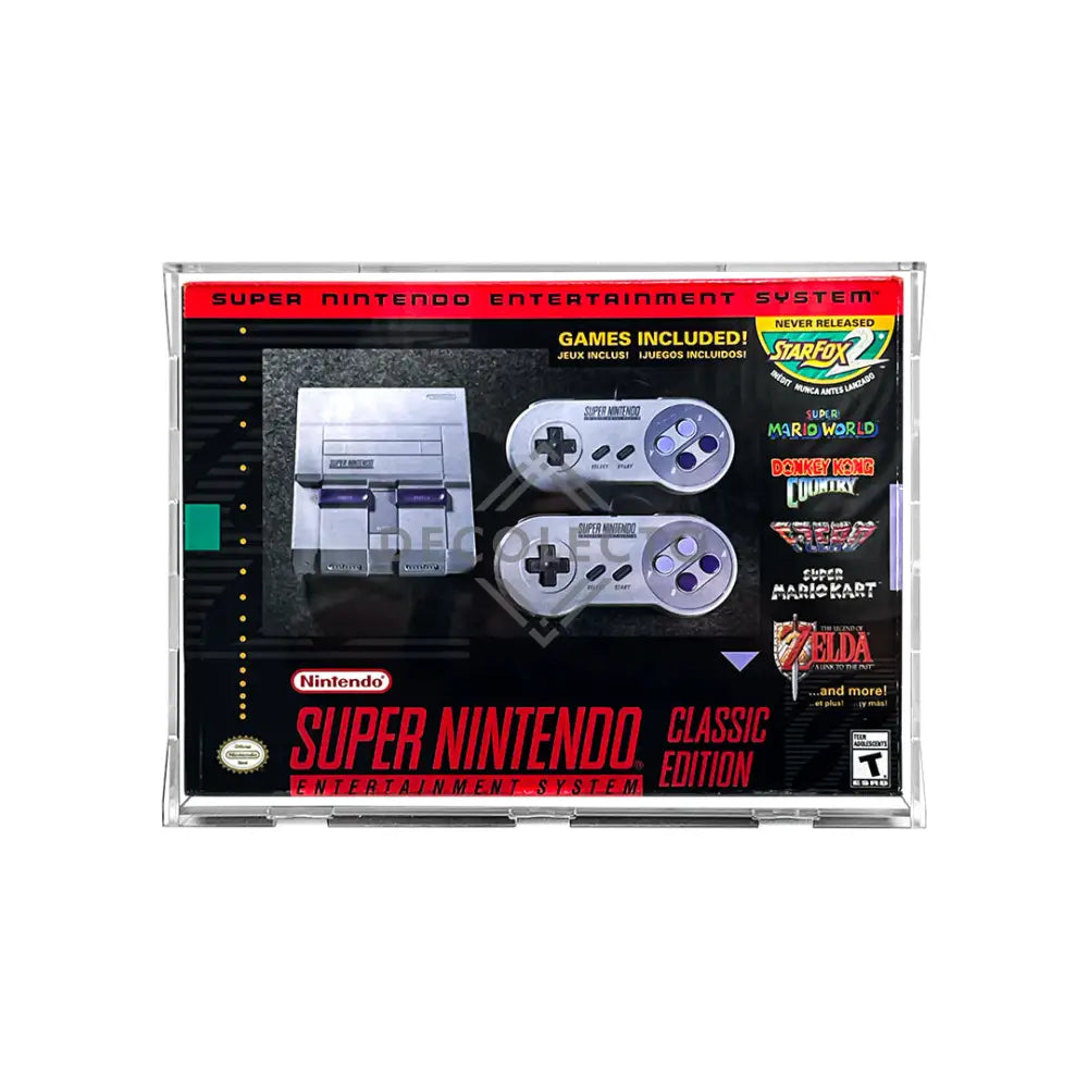 Protector para SNES Classic Edition (Mini) Case Acrílico
