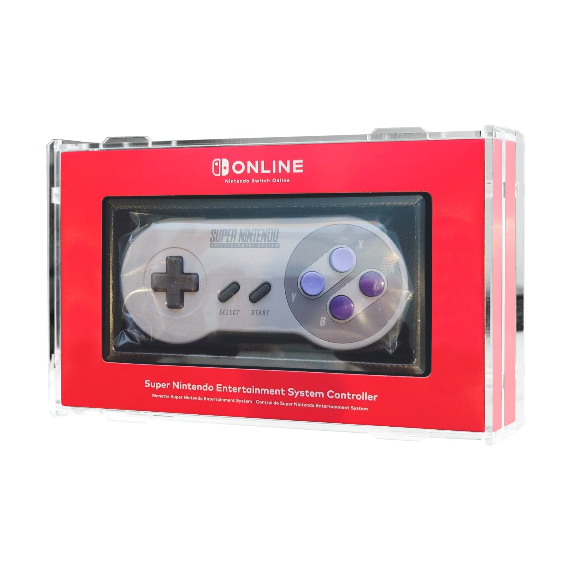 Protector para SNES Controller (Switch™ Online)-acrilico-exhibidor-caja-case-Decolecto