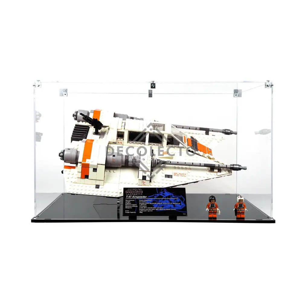 Protector para Snowspeeder™ (75144)-acrilico-exhibidor-caja-case-Decolecto
