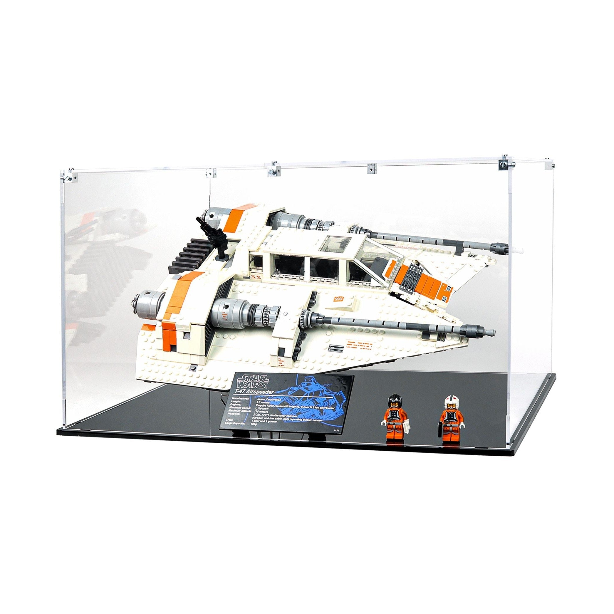 Protector para Snowspeeder™ (75144)-acrilico-exhibidor-caja-case-Decolecto