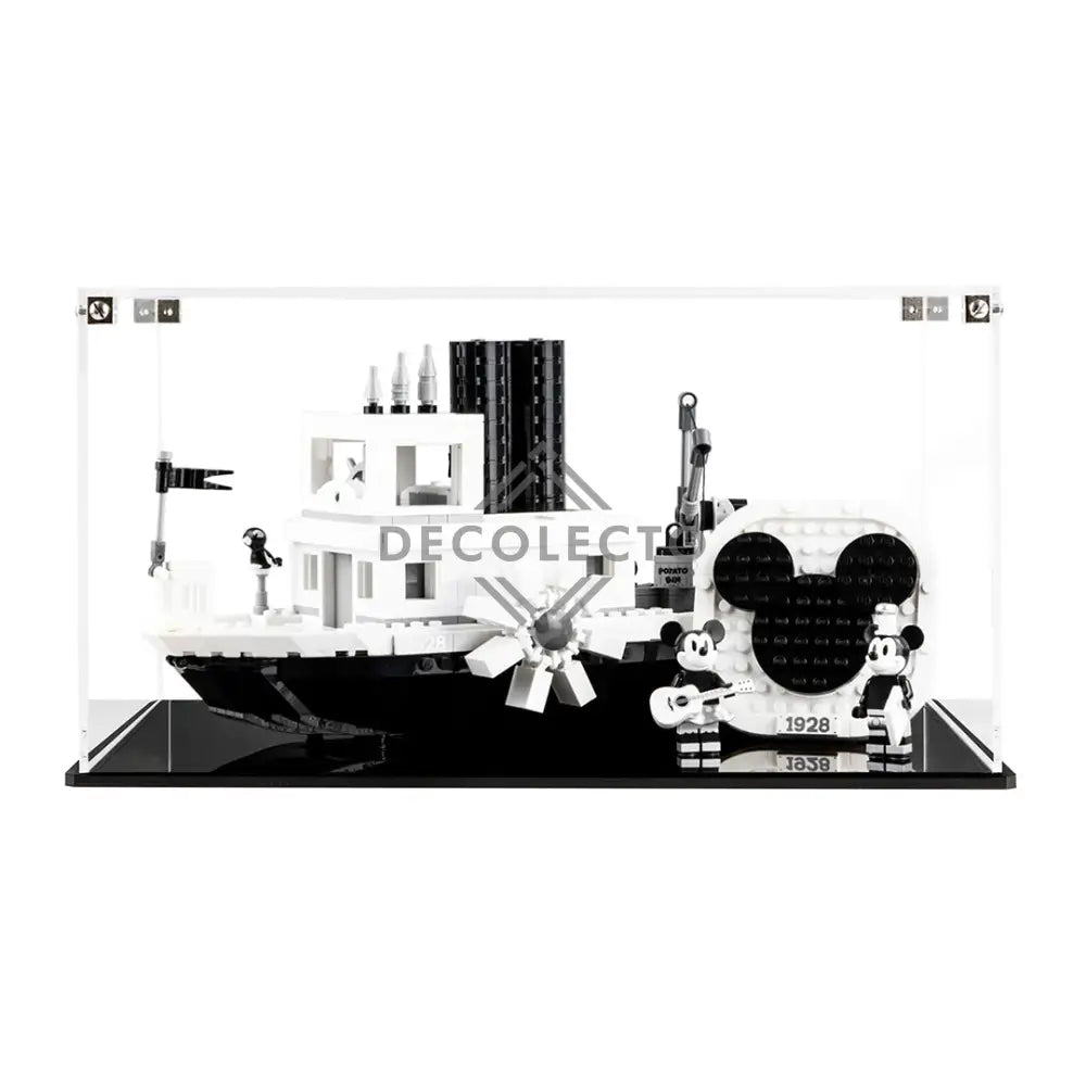 Protector para Steamboat Willie (21317)-acrilico-exhibidor-caja-case-Decolecto