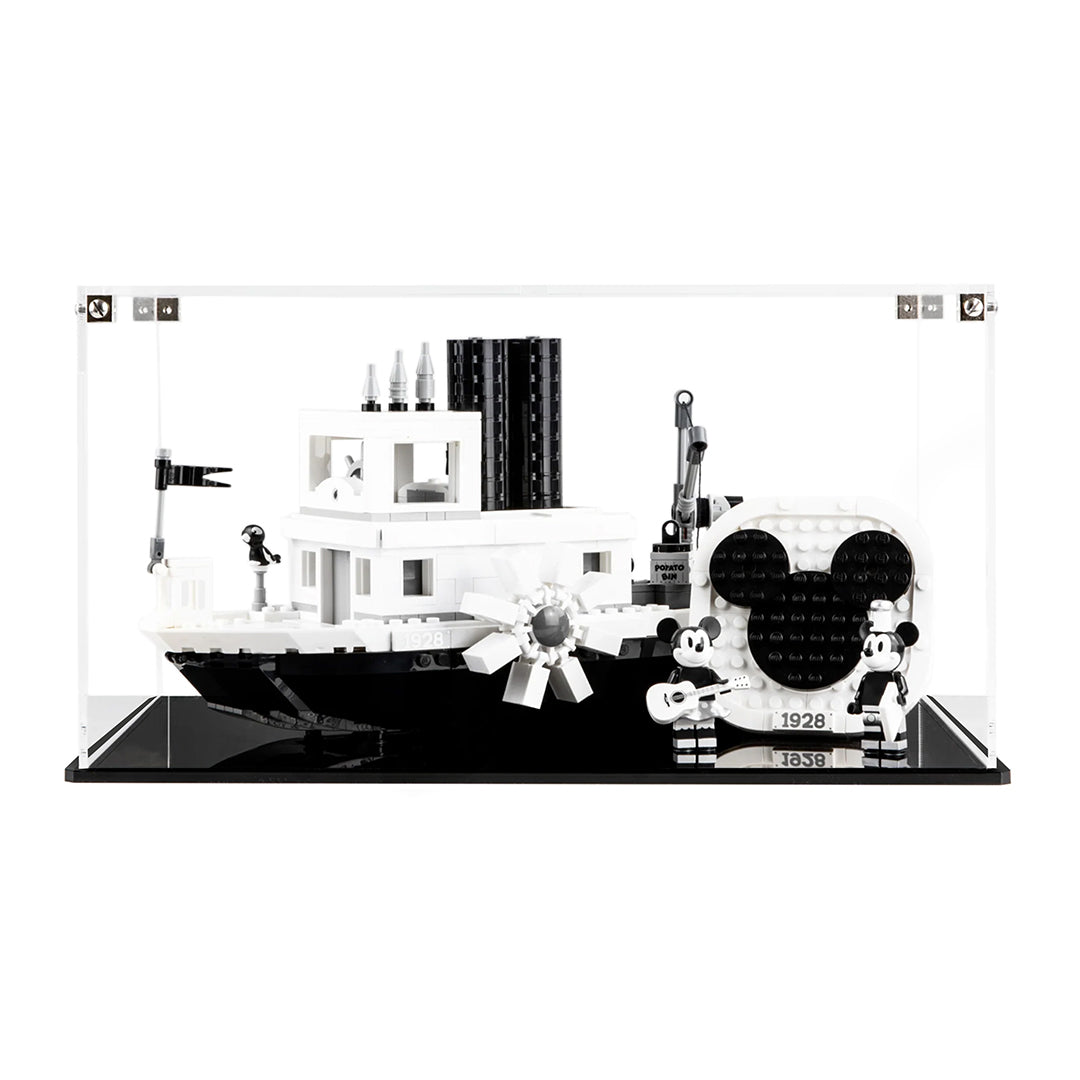 Protector para Steamboat Willie (21317)-acrilico-exhibidor-caja-case-Decolecto