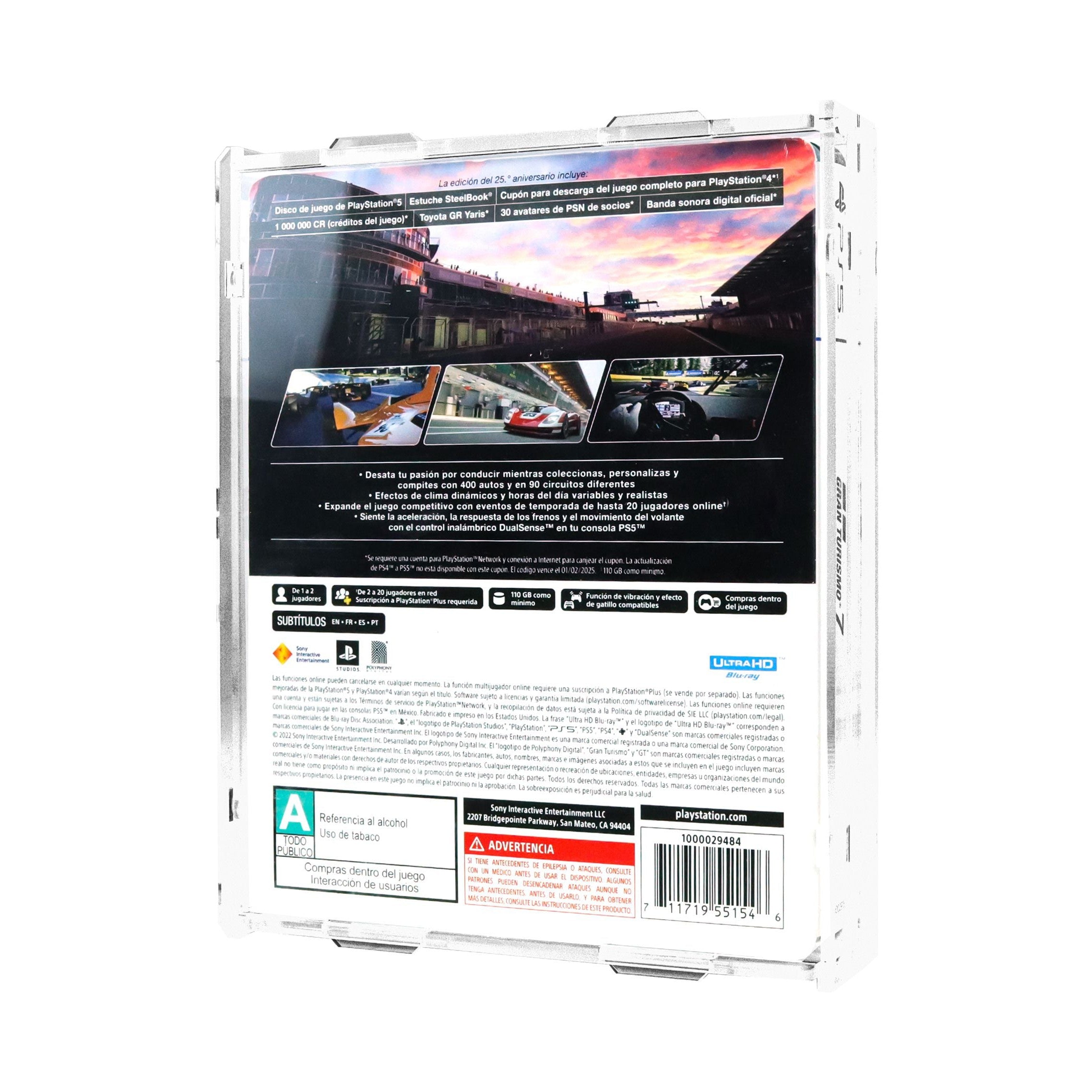 Protector para Steelbook-acrilico-exhibidor-caja-case-Decolecto