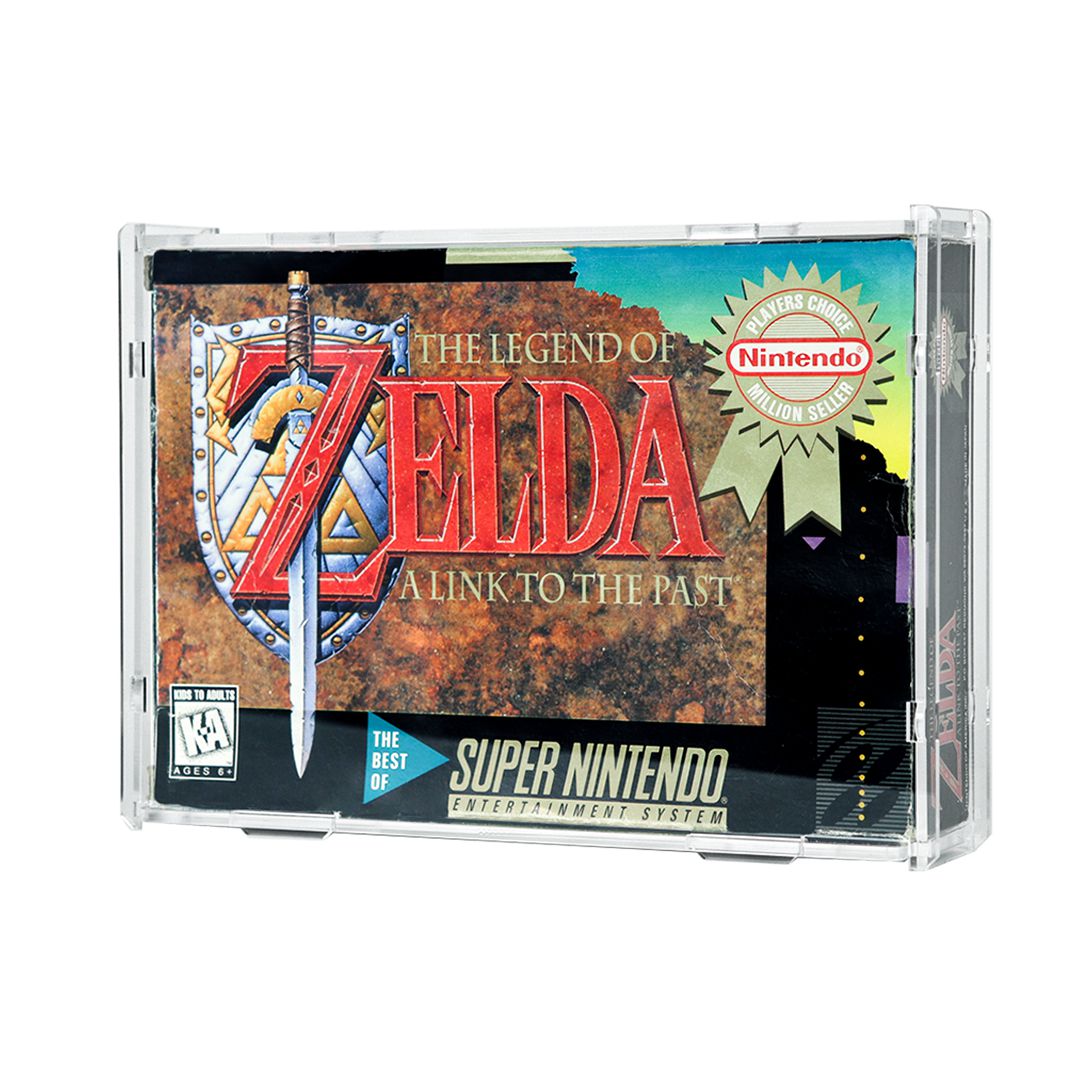 Protector para Super Nintendo® (Caja)-acrilico-exhibidor-caja-case-Decolecto