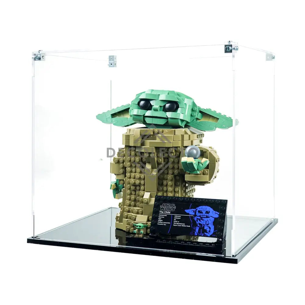 Protector para The Child (75318)-acrilico-exhibidor-caja-case-Decolecto