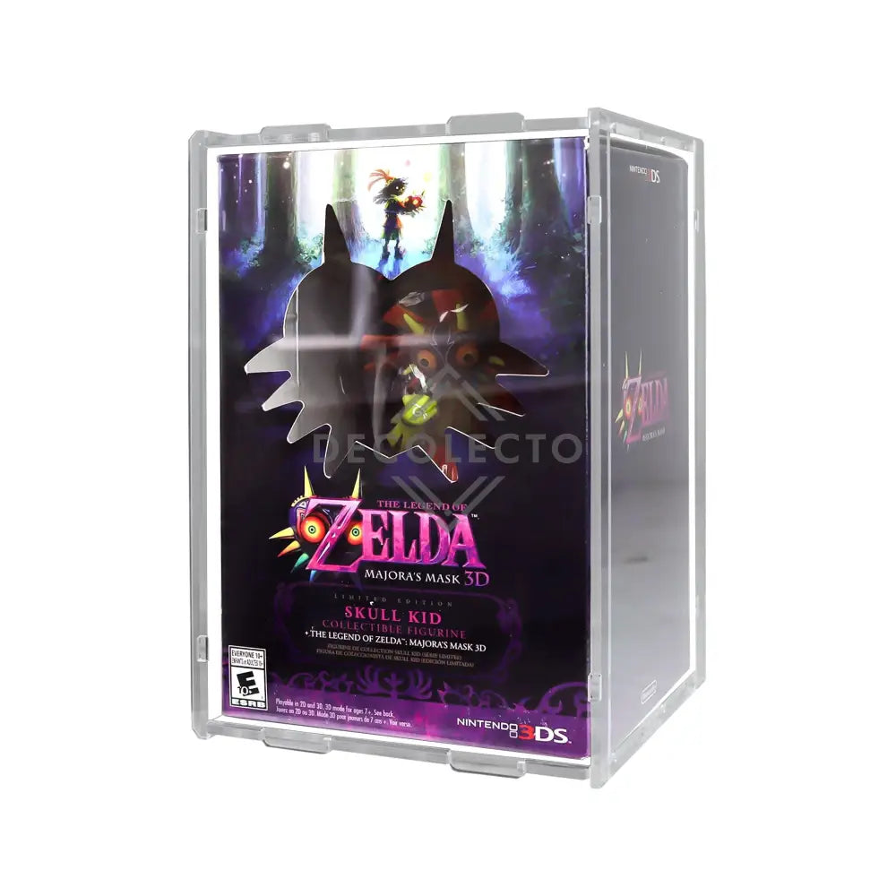 Protector para TLOZ Majora's Mask 3D Limited Edition-acrilico-exhibidor-caja-case-Decolecto