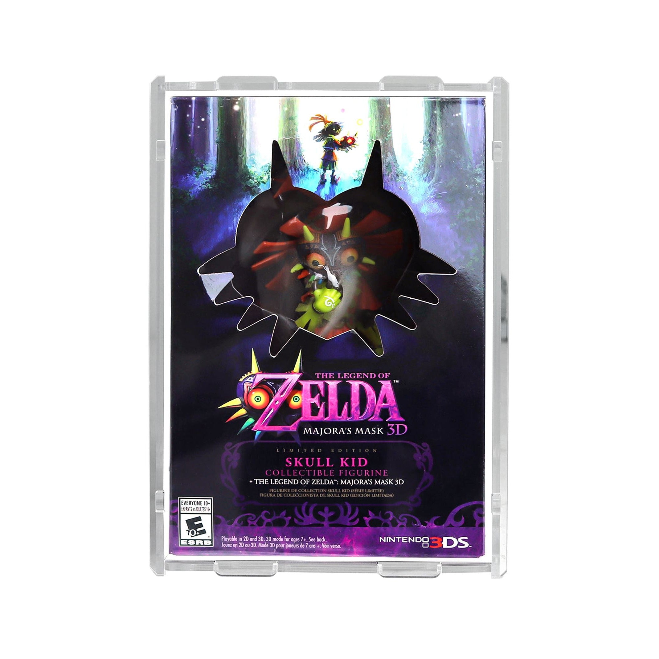 Protector para TLOZ Majora's Mask 3D Limited Edition-acrilico-exhibidor-caja-case-Decolecto