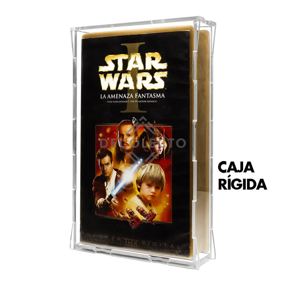 Protector para VHS Caja Rígida Case Acrílico