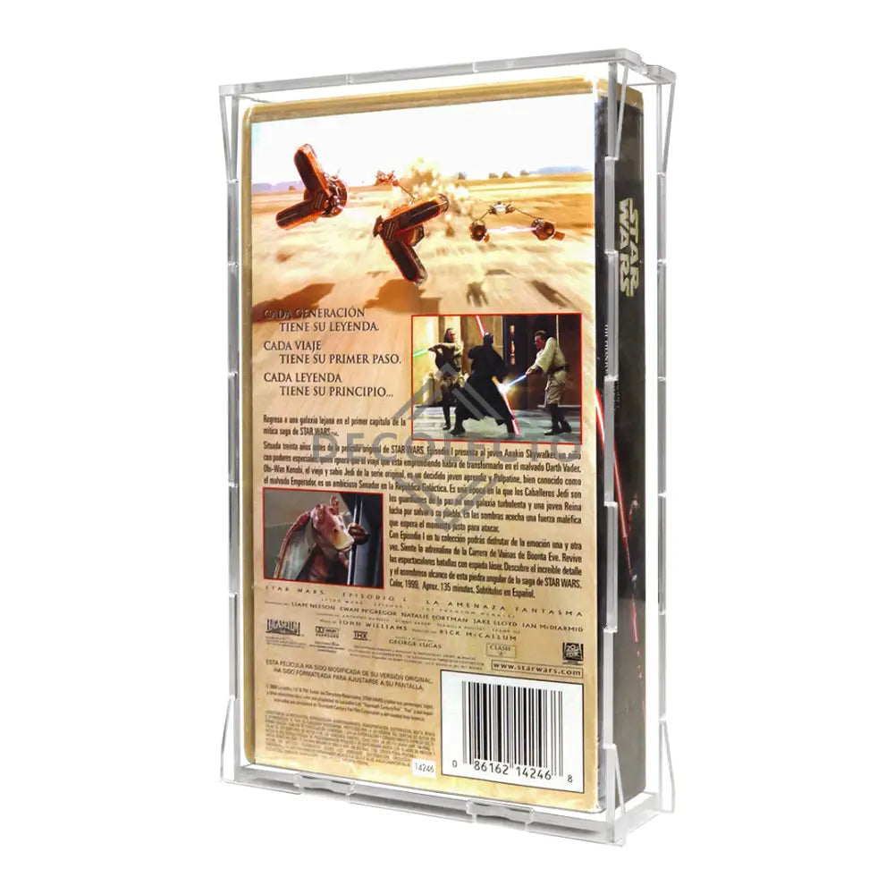 Protector para VHS Case Acrílico