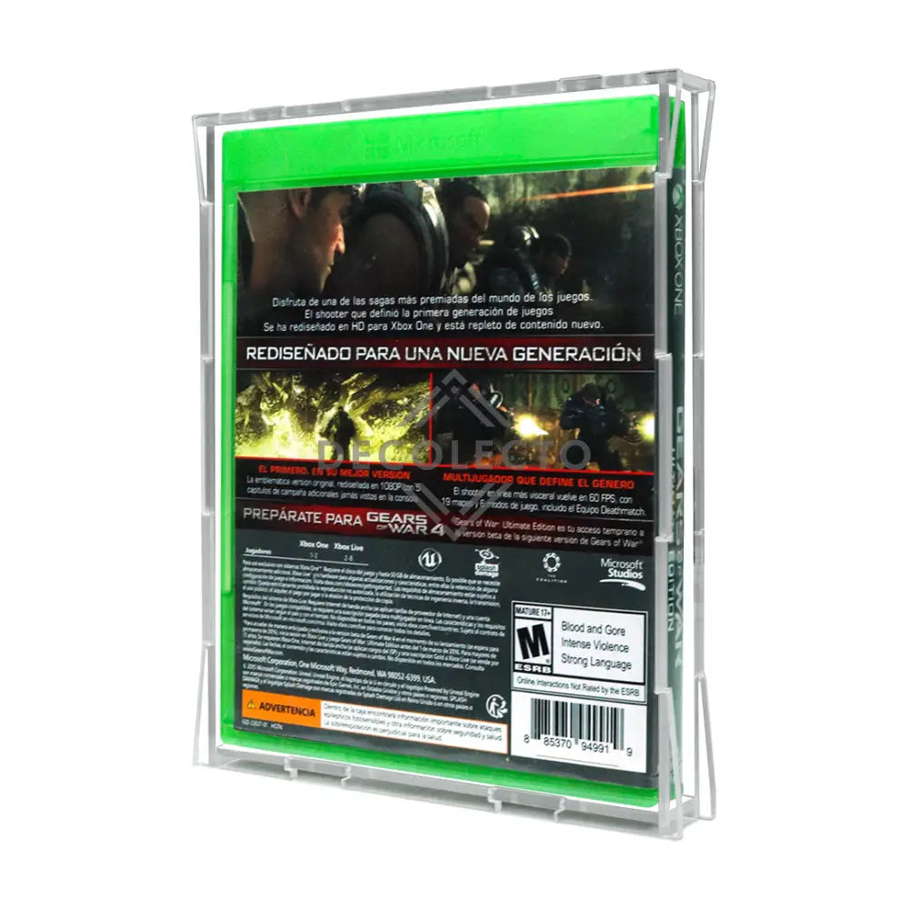 Protector para Xbox One® (Juego) Case Acrílico