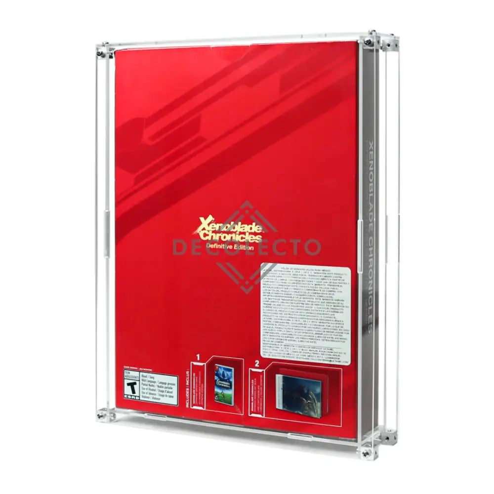 Protector para Xenoblade Chronicles™ Definitive Works Set Case Acrílico