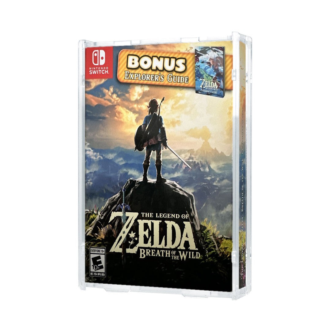 Protector para Zelda Breath of the Wild - Bonus Pack-acrilico-exhibidor-caja-case-Decolecto