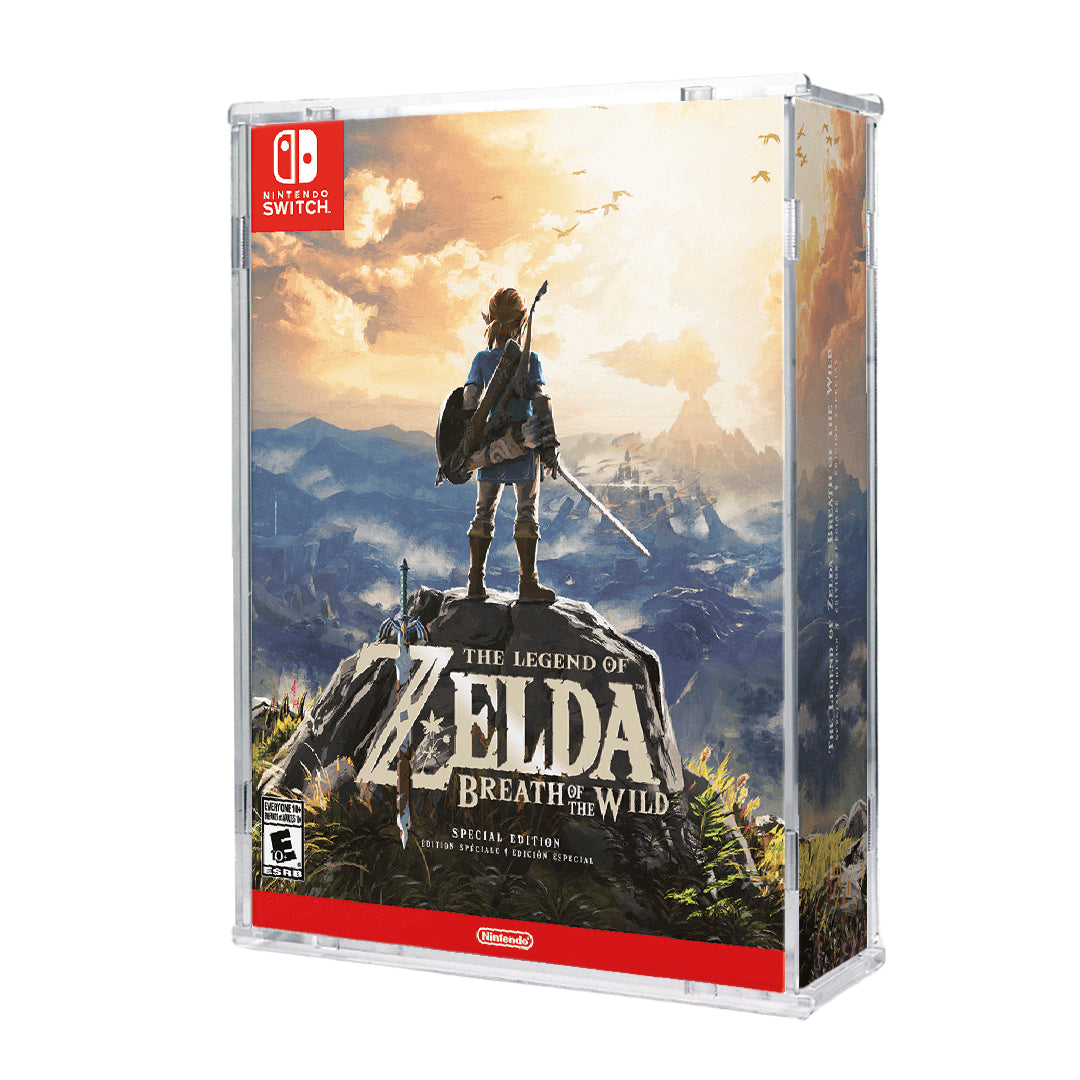 Protector para Zelda Breath of the Wild - Special Edition-acrilico-exhibidor-caja-case-Decolecto