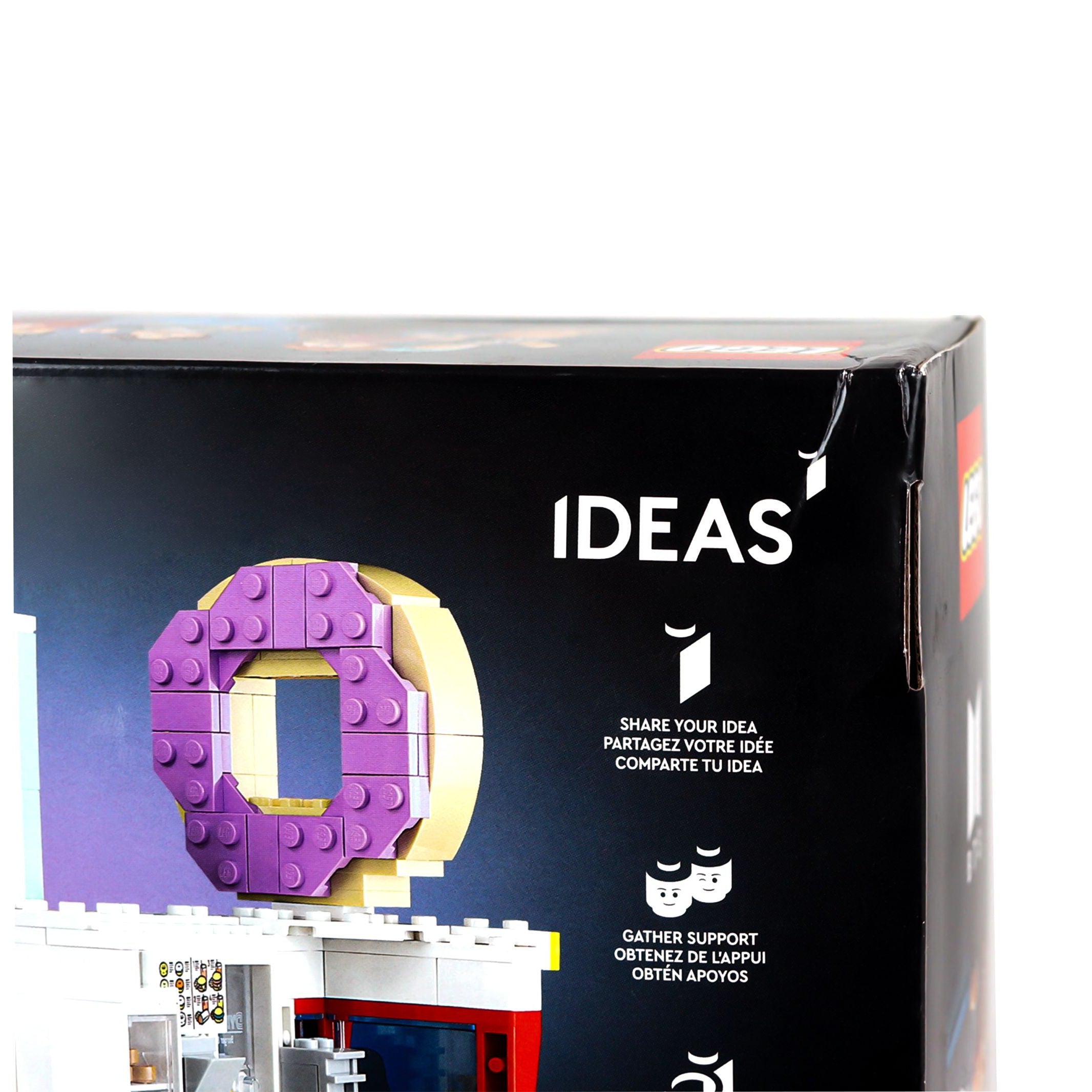 (SET SEMINUEVO) BTS Dynamite de LEGO® Ideas™ (21339)-acrilico-exhibidor-caja-case-Decolecto