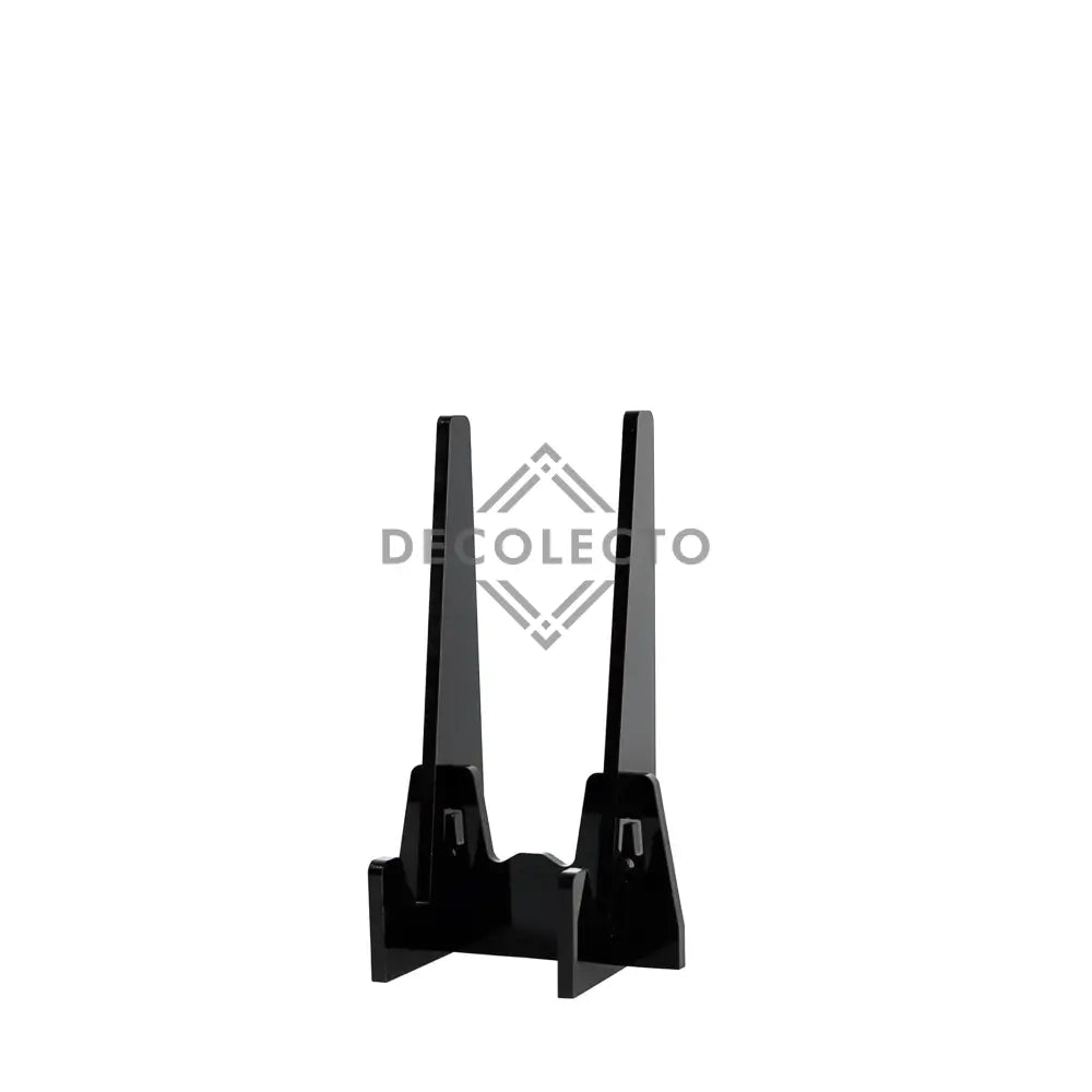 Soporte Negro para Slab de Comic-acrilico-exhibidor-caja-case-Decolecto