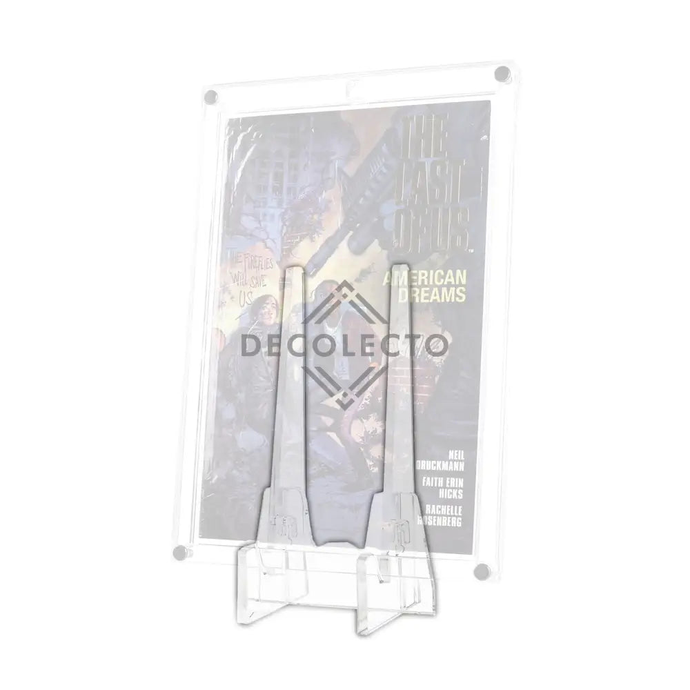 Soporte Transparente para Slab de Comic-acrilico-exhibidor-caja-case-Decolecto