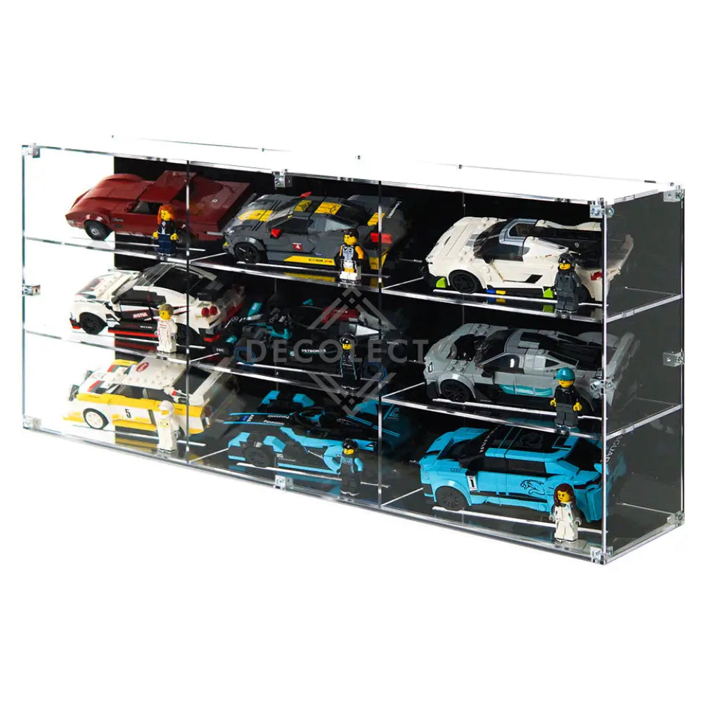 Vitrina de Pared para Speed Champions™ (3 x 3 Niveles) Protector de Pared