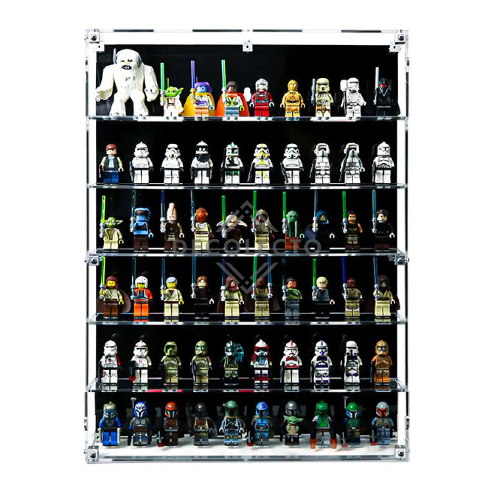 Vitrina para MiniFiguras LEGO® (10 Figuras) 6 Pisos Protector de Pared