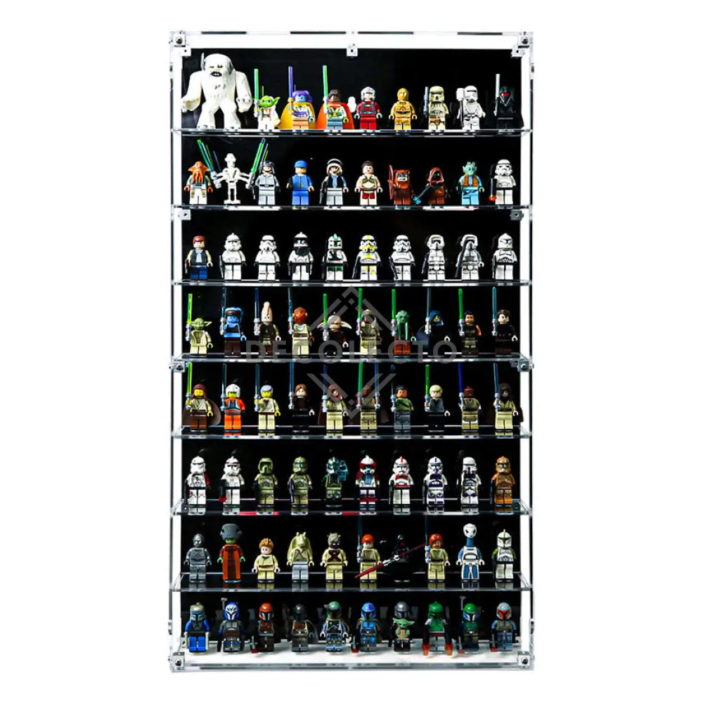 Vitrina para MiniFiguras LEGO® (10 Figuras) 8 Pisos Protector de Pared