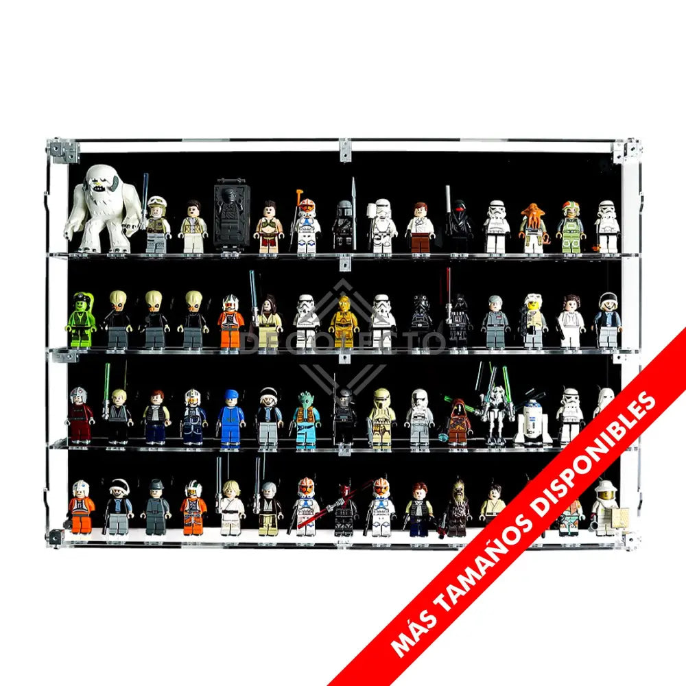Vitrina para MiniFiguras LEGO® (15 Ancho) Display Exhibidor Acrílico