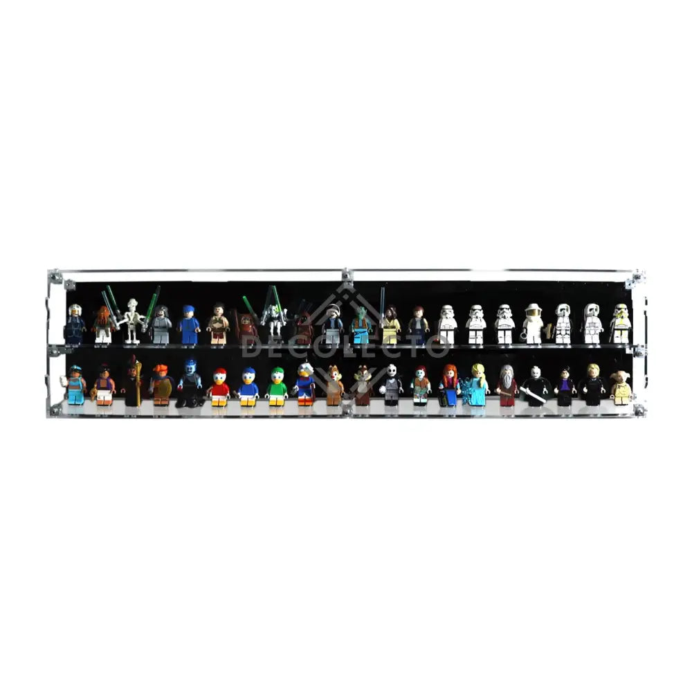 Vitrina para MiniFiguras LEGO® (20 Ancho) 2 Pisos Display Exhibidor Acrílico