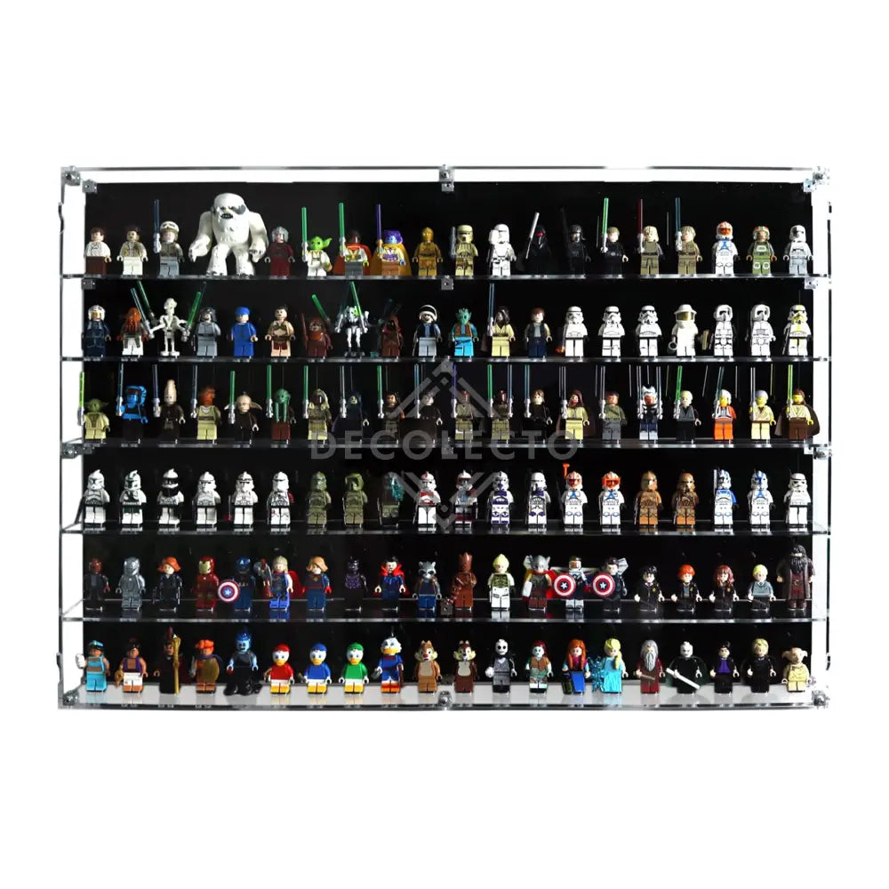Vitrina para MiniFiguras LEGO® (20 Ancho) 6 Pisos Display Exhibidor Acrílico