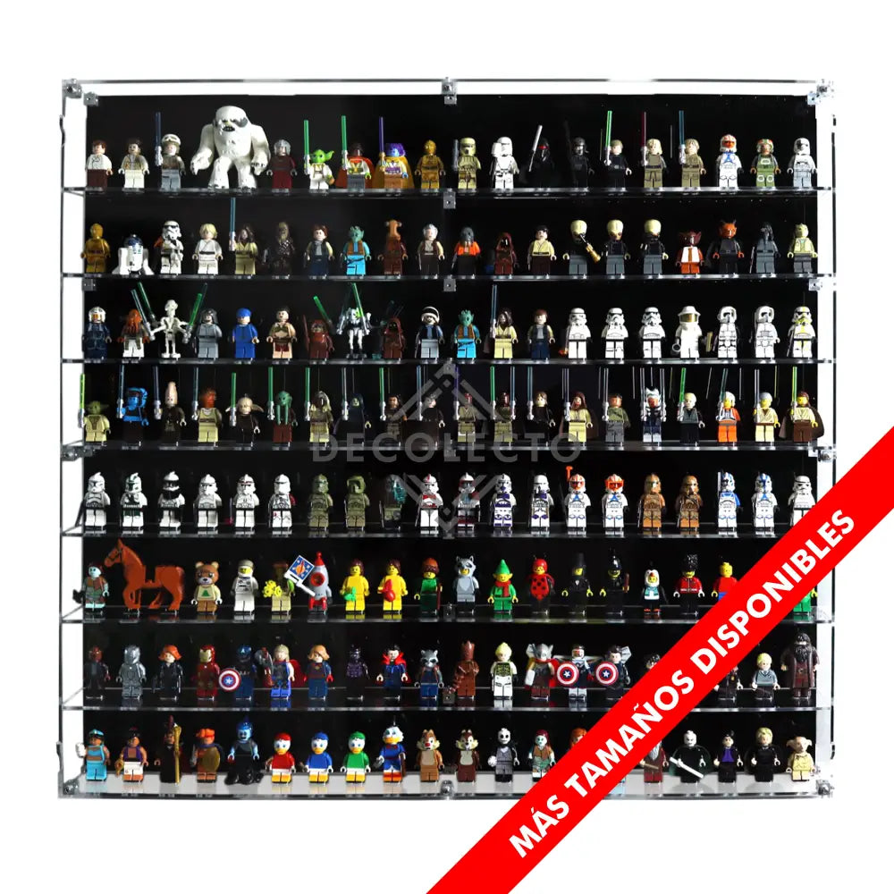 Vitrina para MiniFiguras LEGO® (20 Ancho) Display Exhibidor Acrílico