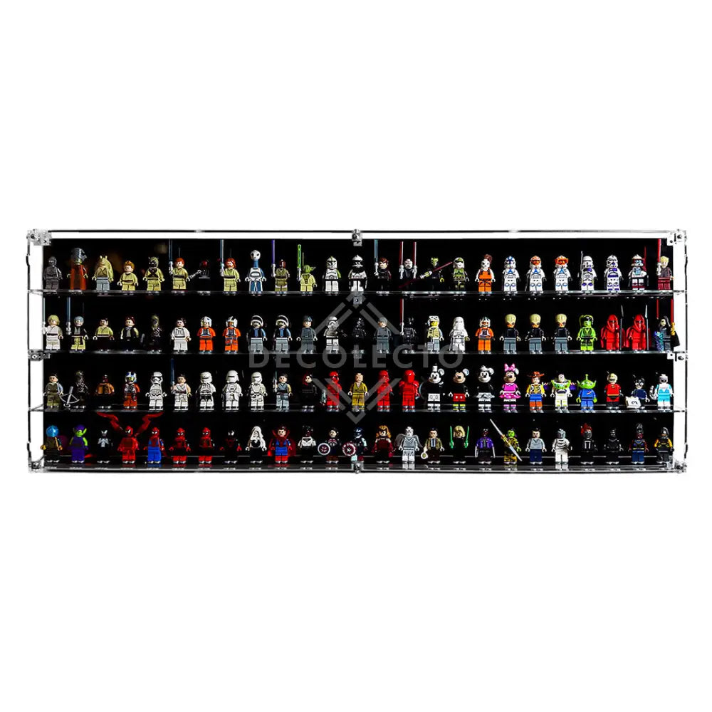 Vitrina para MiniFiguras LEGO® (25 Ancho) 4 Pisos Display Exhibidor Acrílico
