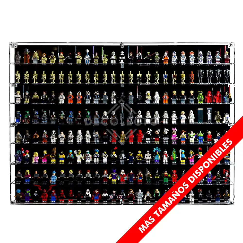 Vitrina para MiniFiguras LEGO® (25 Ancho) Display Exhibidor Acrílico