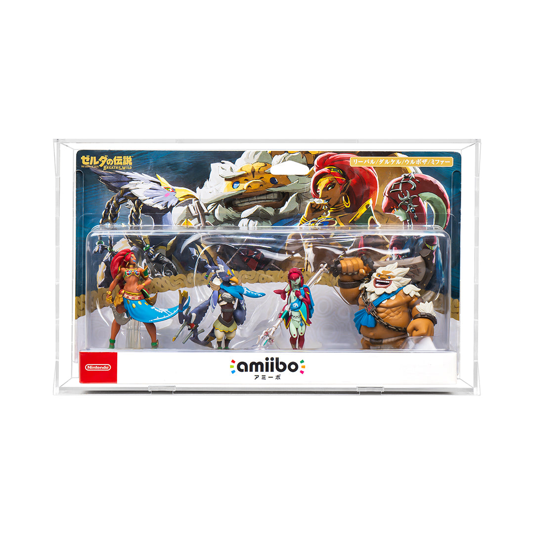 Protector para Amiibo™ Zelda: Breath of the Wild - Champions 4 Pack