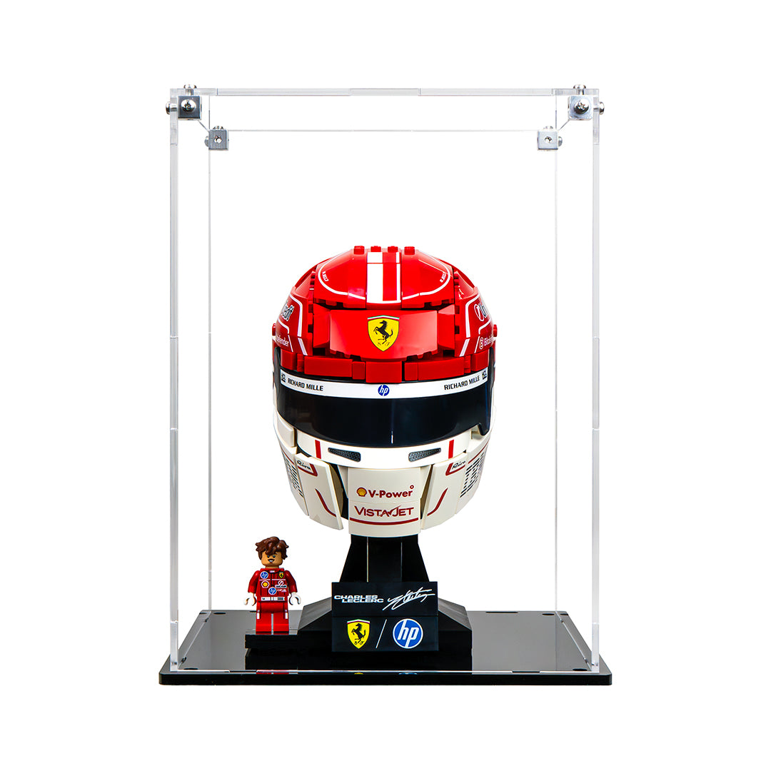 Protector Apilable para LEGO® Editions: Casco Scudería Ferrari HP Charles Leclerc (43014)