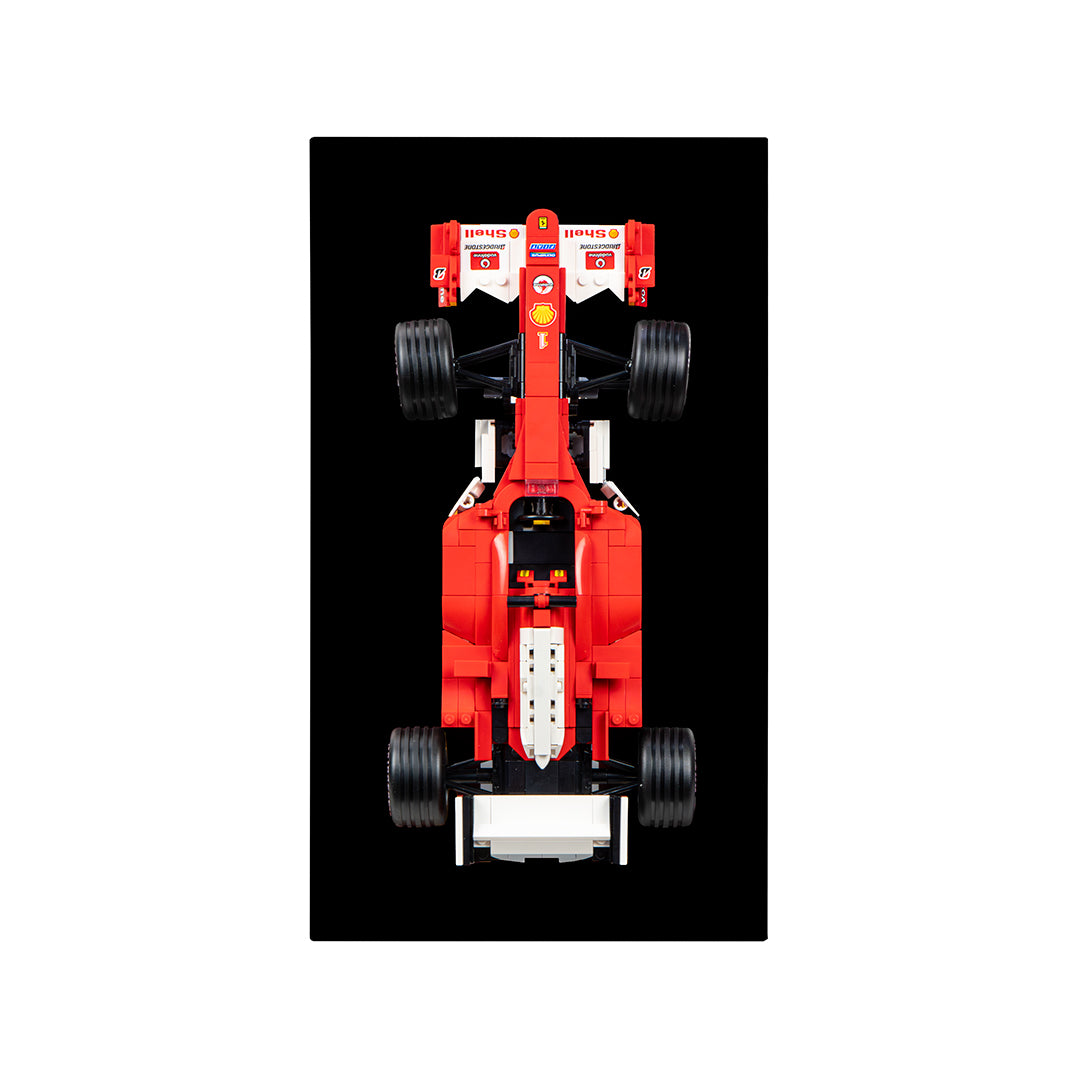 Exhibidor de Pared para Ferrari F2004 y Michael Schumacher (11375)