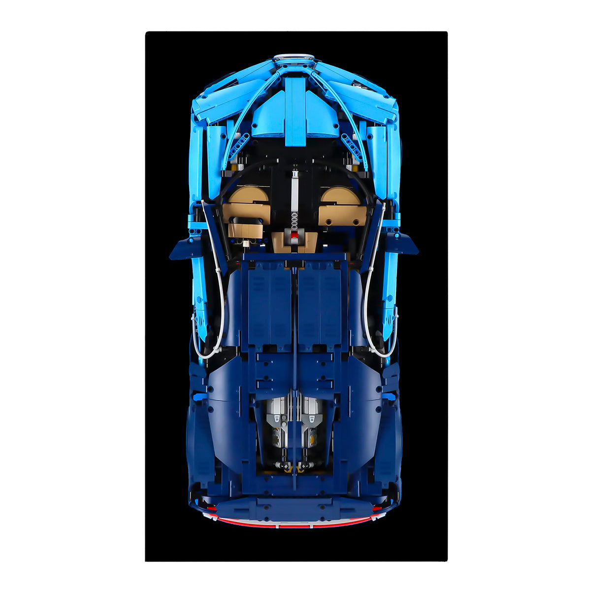 Exhibidor de Pared para LEGO Bugatti Chiron (42083)