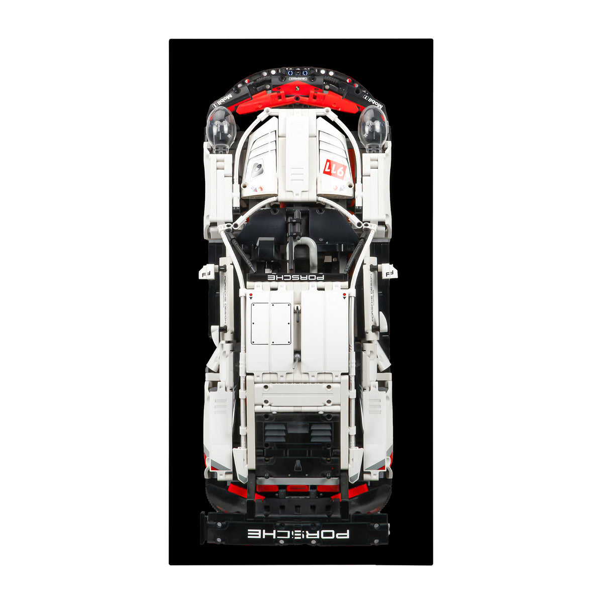 Exhibidor de Pared para LEGO Porsche 911 RSR (42096)