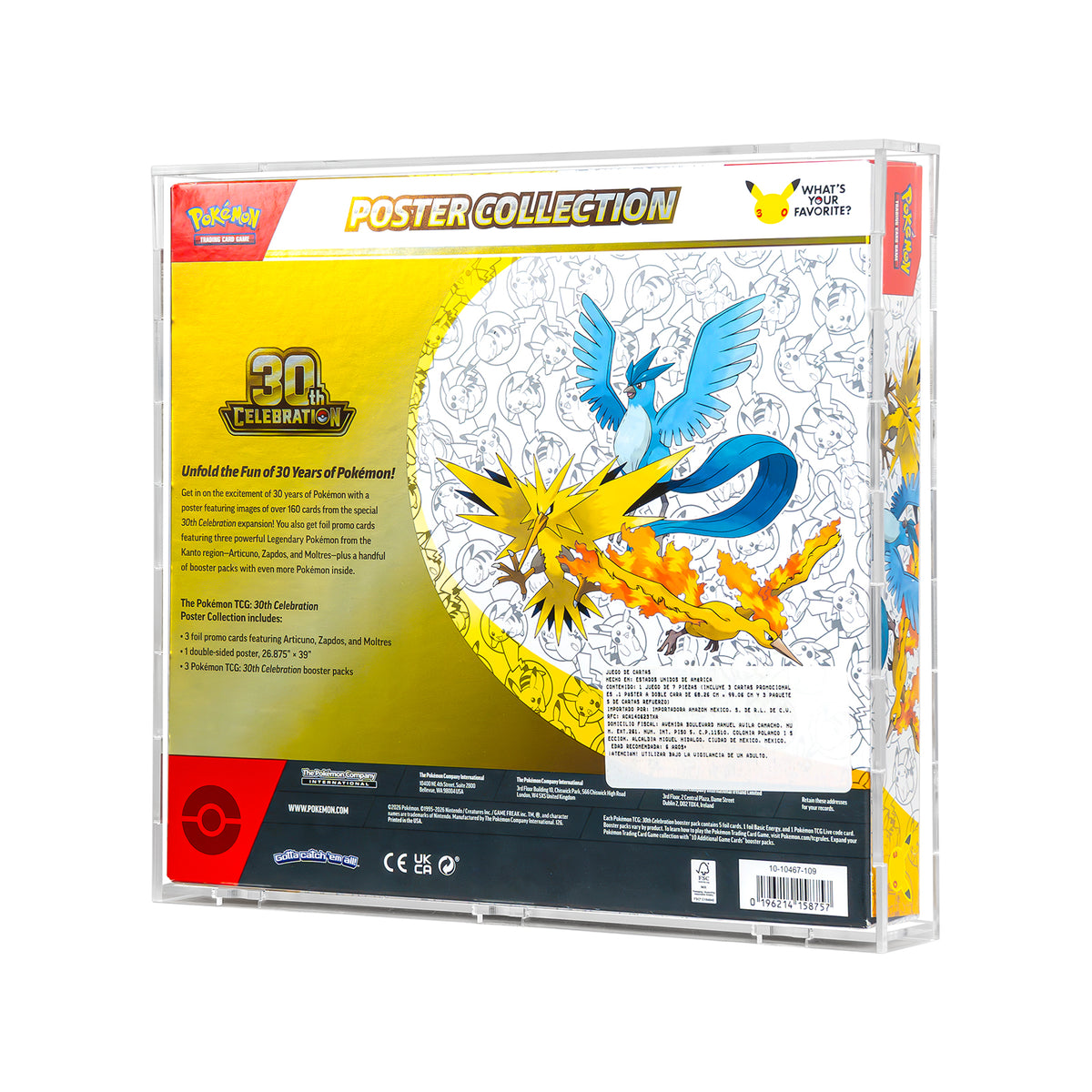 Protector para Pokémon™ TCG - Poster Collection